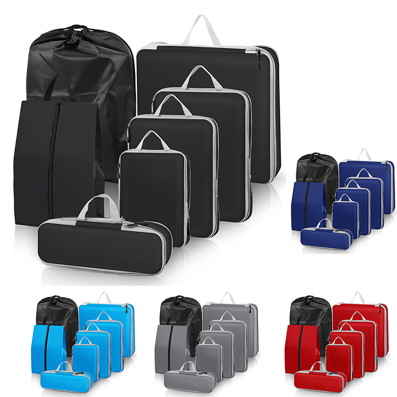 Sacs de rangement de voyage à compression — lot de 7