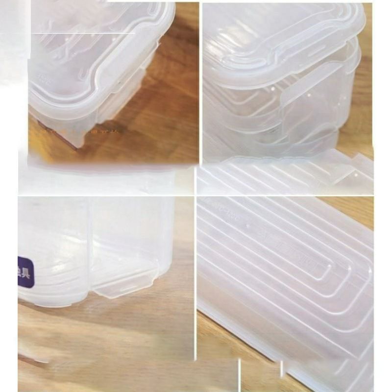 Boîte de conservation transparente longue et étroite – Image 4