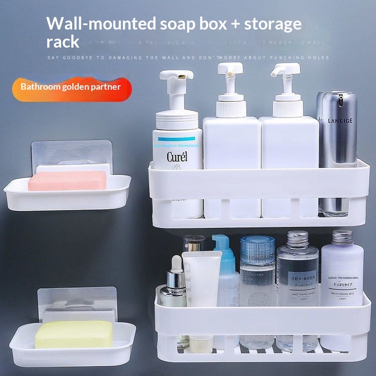 Étagère de salle de bain murale avec options porte-savon – Image 5