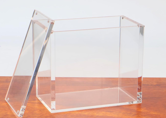 Boîte de rangement et de présentation transparente empilable – Image 5