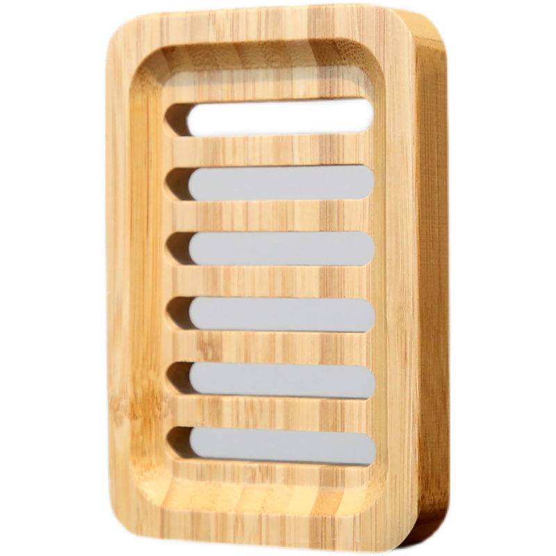 Porte-savon en bois avec égouttoir