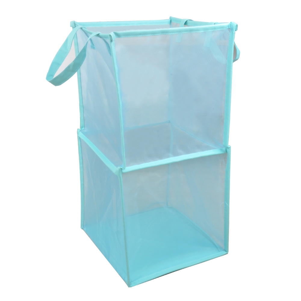 Panier à linge rond pliable — deux hauteurs – Image 6