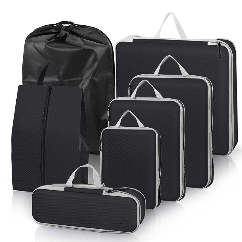 Sacs de rangement de voyage à compression — lot de 7 – Image 3
