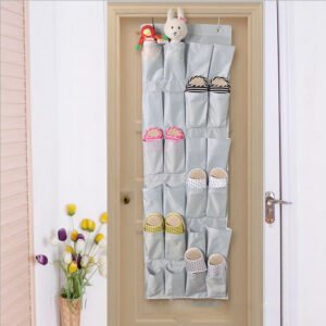 Sac de rangement suspendu en toile Oxford pour porte
